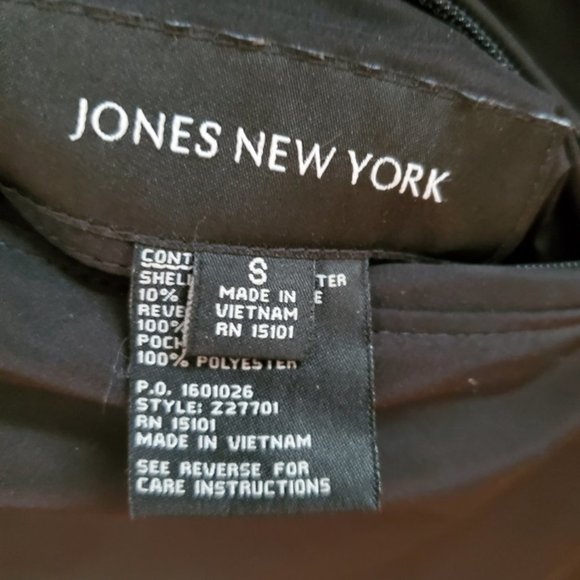 REVERSIBLE Black and Faux Fur Leopard Print Mid-Length Hooded Coat Jacket Size S - Picture 11 of 12